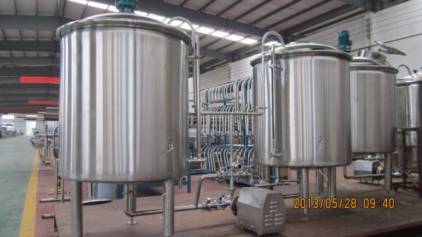 Quality 500L Craft Beer Stainless Steel Brewing Equipment Two Vessel Mashing System for sale
