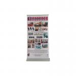 Double Sided Exhibition Banner Stands Customized Size For Marketing Business