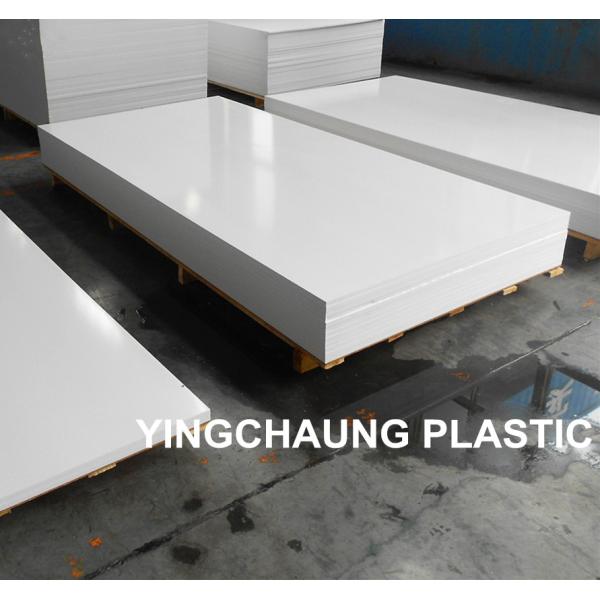 YINGCHUANG White Rigid PVC Foam Board 1220X2440MM For Kitchen Cabinets