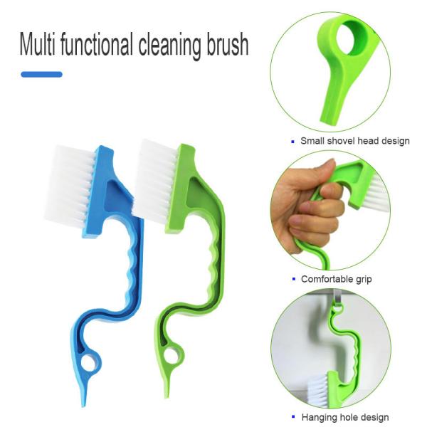 10Pcs Kitchen Cleaning Tools Window Groove Cleaning Brush Household Gap Brush