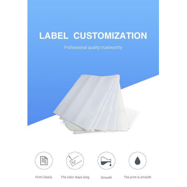 Smooth Surface A4 Sticker Paper For Printer Wood Free Customized