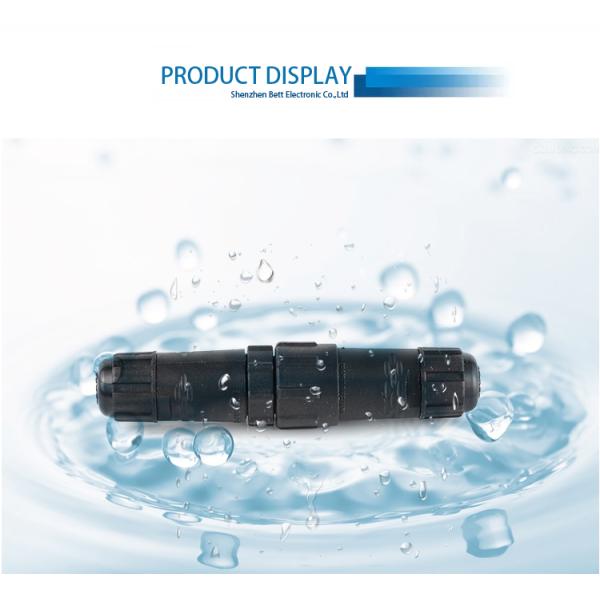 IP68 M14 Waterproof Connector 2-12 Pin for Energy Storage