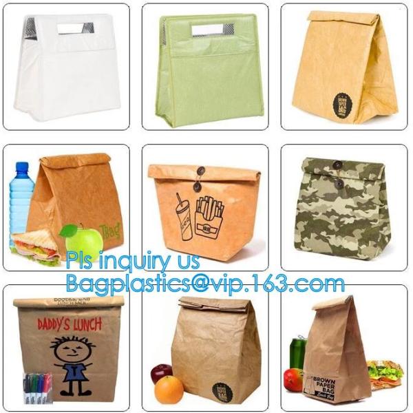 Eco-friendly Waterproof Tear Resistant Recyclable Dupont Tyvek Kraft Paper Storage Fabric Material for Laundry Bag