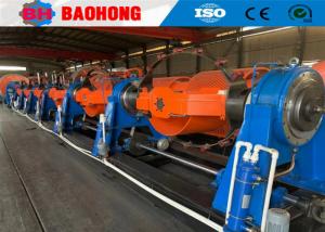 China Wire Cable Skip Strander Machine With Carbon Bow 1000Rpm Rotating Speed on sale