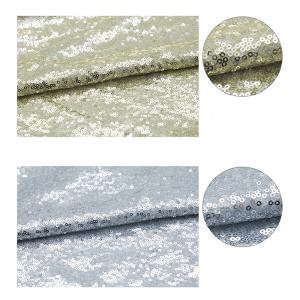 Wholesale Cheap Price Eco-Friendly Multi Color Geometry Sequin Fabric