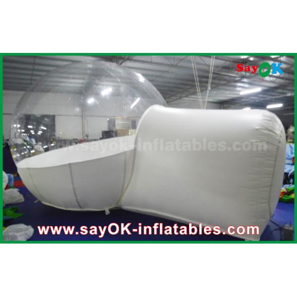 2 Man Inflatable Tent Giant Transparent White Inflatable Bubble Tent For Camping / Rent / Promotion / Advertising