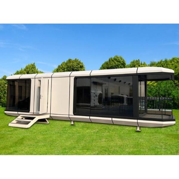 Outdoor Park Mobile Homestay Space Capsule House Container Homes Luxury Villa Main Steel Structure Aluminium Prefab Homes