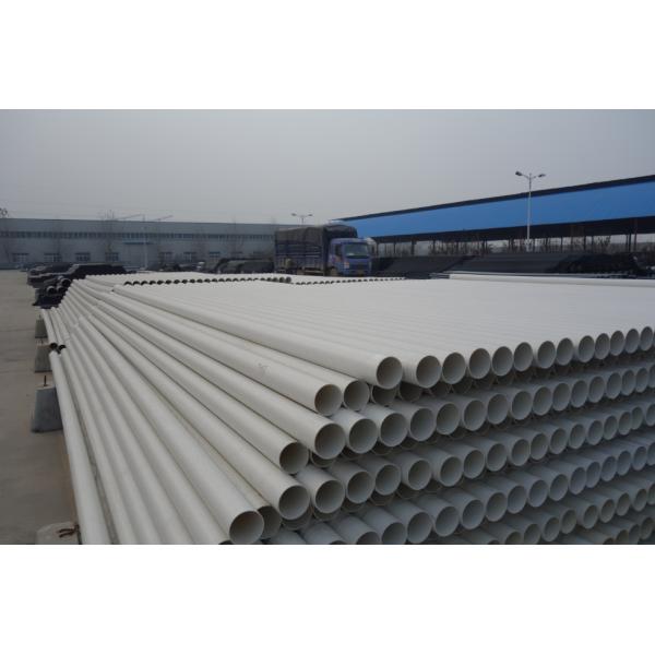 UV Resistance PVC Water Pipe with Threaded Connection Type Produced by Extrusion Method