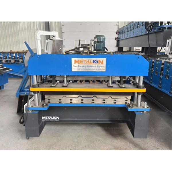 High Precision Dual-Layer Purlin Roll Forming Machine with 18 Forming Stations and 5.5Kw Motor