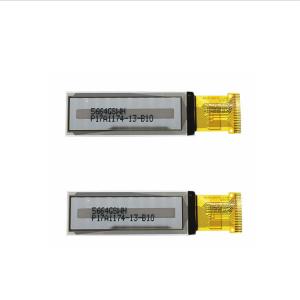 2.08 inch WHITE PMOLED display 256*64 dots 24 pins 3/4 SPI,IIC interface driving