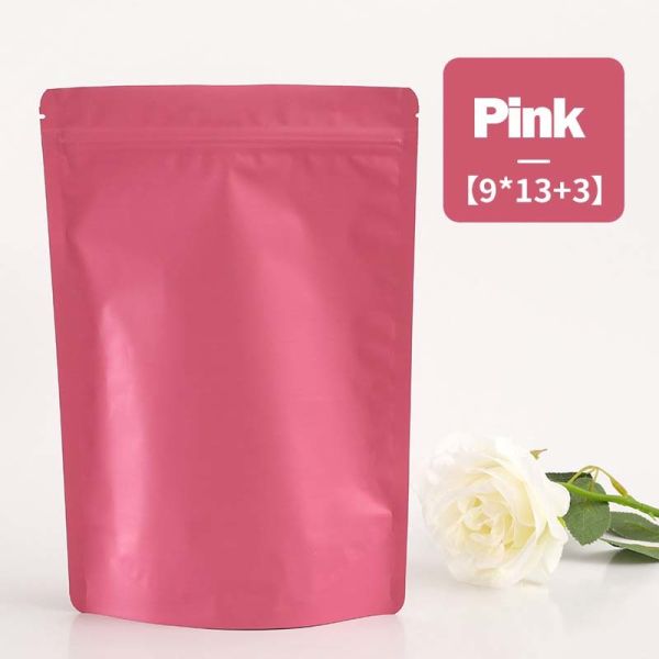 Customizable Stand up Pouch With Lock Food Packaging Bag Ziplock Bag custom Color