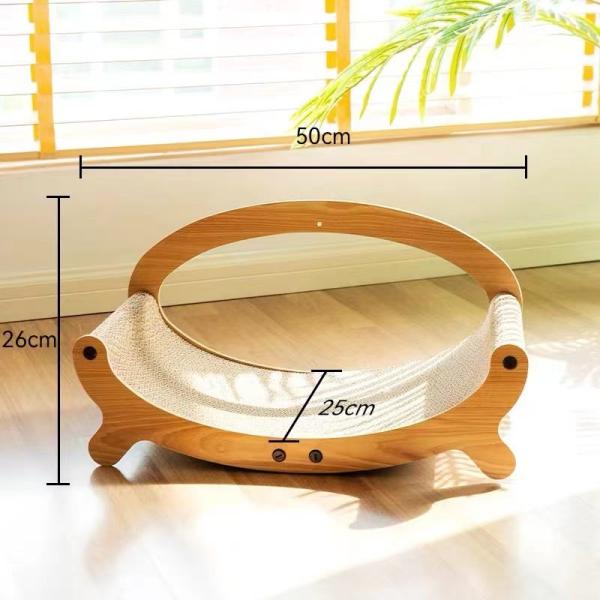 cat Scratching Board High Density Can Be Customized for Easy Cleaning Corrugated Paper C-Chair Cat Scratch Board
