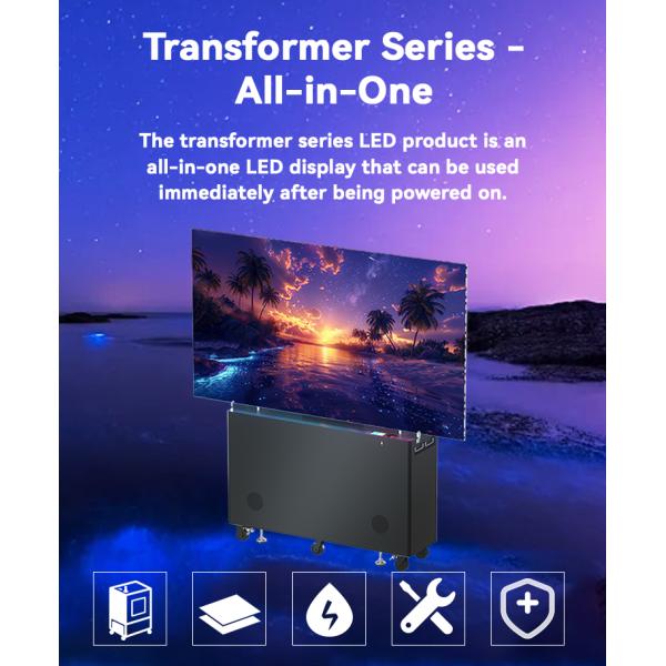Transformer Series All-in-One LED Display – Power On & Use Instantly, No Assembly Needed