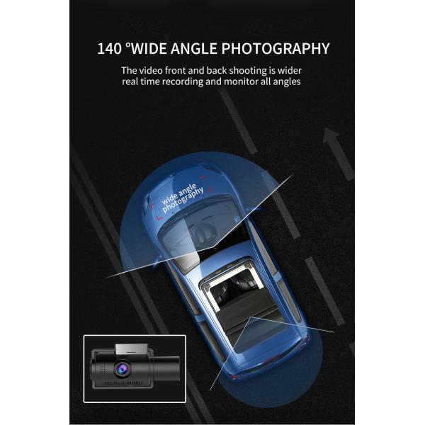 WDR 4K Dash Camera Loop Recording Smart Mini Carcam WiFi APP Control