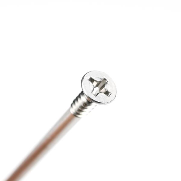 125mm Tek Screws Partial Thread Flat Head Phillips Self Drilling Screw For Flatbeds