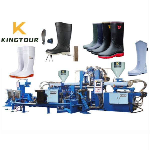 Automatic Slipper Injection Molding Machine Rotary Plastic Slippers Machine 18500W