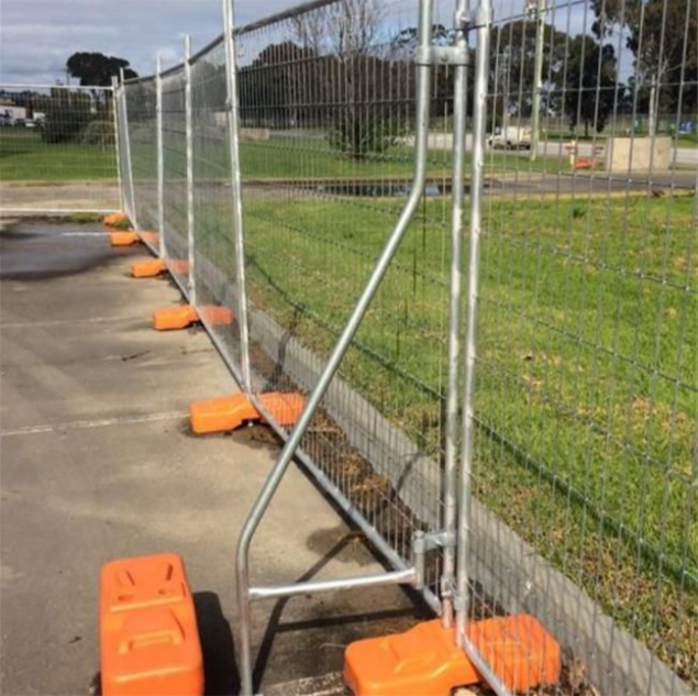 Mobile Site Temporary Security Fence Rapid Install Crowd Control Fencing System