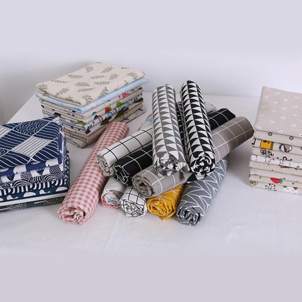 Coffee table plaid tablecloth kitchen table cloth small fresh rectangular Jacquard tablecloth Cotton Linen Fabric Table Cloth