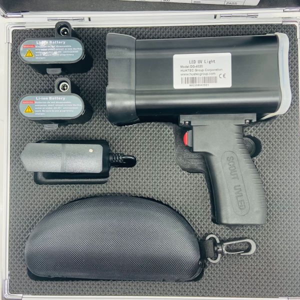 Handheld LED-UV Light Dual AC Directly and DC Battery Operation