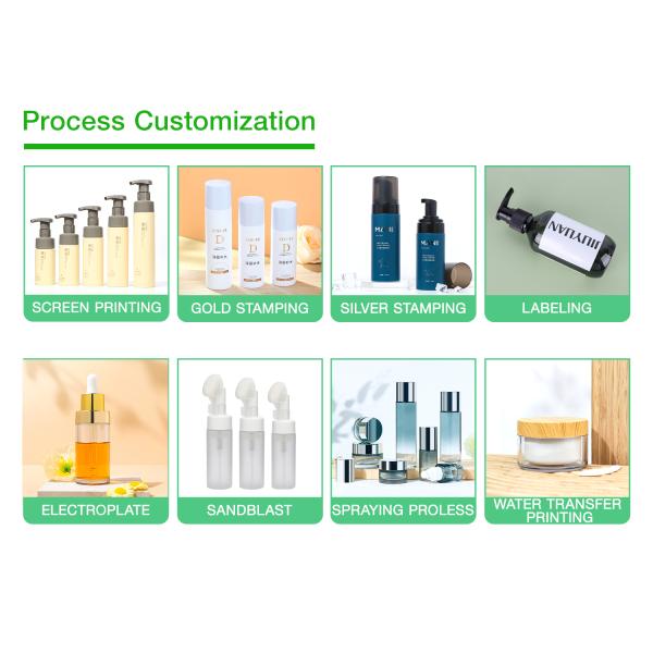 Customizable Wide-Mouthed Plastic Cosmetic Bottle for Leak-Proof Face Cream Packaging