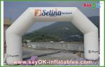 Inflatable Gantry 0.4mm PVC Inflatable Arch , Inflatable Finish Line Arch For