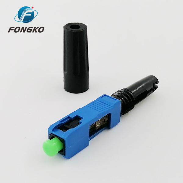 UPC Optical Fast Connector SC Fiber Termination FKSU027 for FTTH Drop Cable