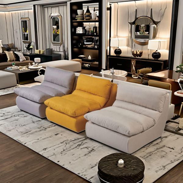 Sectional Modular Compressed Sofa Lazy Sofa Set for Sleeping Lying Single Person Bean Bag Sofa for Small Apartment Balcony
