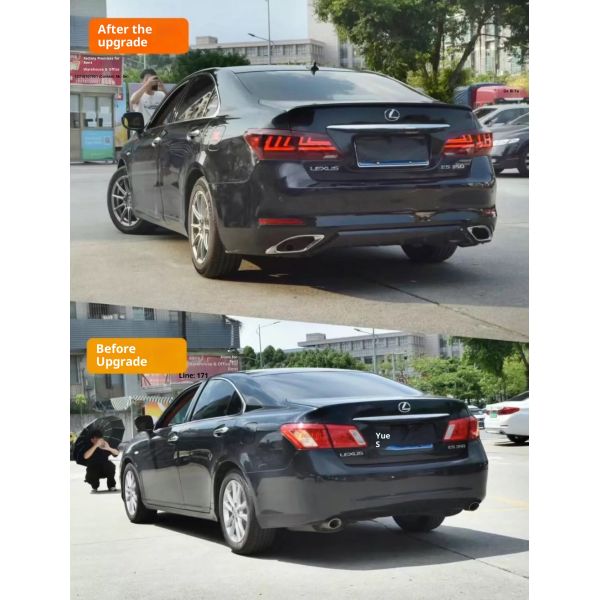 Modification New Body Kit LED Headlight Tail Light Front Bumper Rear Bumper for Lexus ES240 ES350 2006-2012 Replacement