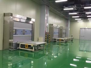 China Industrial Pvc Rapid Rolling Shutter Doors Stainless Steel Automation Fast Speed on sale
