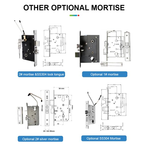 RF521 Electronic RFID hotel lock Smart lock