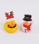 Decorated Mini Size Christmas Rubber Duck Santa Duck, Deer Duck, Christmas
