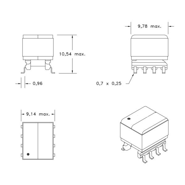 750315214 PPMAX Push Pull Transformers For Industrial Automation
