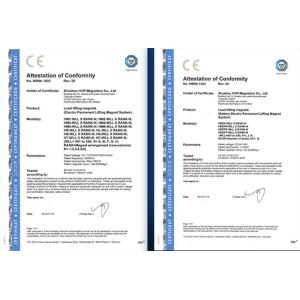 Hangzhou JENTAN Machinery Co., Ltd. Certifications