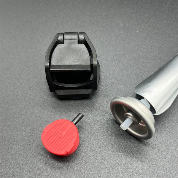 Compact Male Key Chain Pepper Spray Valve Cap for On-the-Go Self-Defense - Easy Access and Reliable Protection