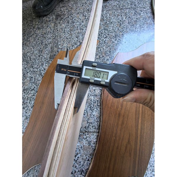 Geometric Parquet FlooringShaped Engineered Walnut Parquet Flooring High Level And Special Flooring Multi layer Tongue and Groove Structure with