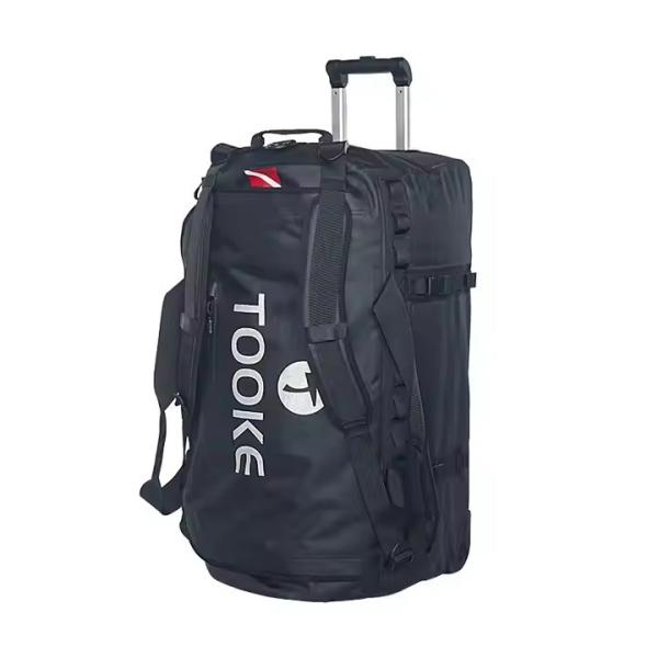 Abrasion Resistant 95L Scuba Gear Bag Solid Roller Wheel Dive Gear Suitcase