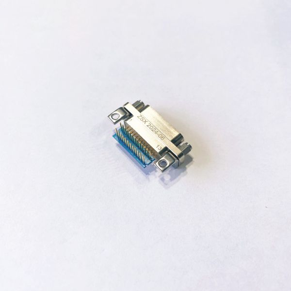 25 Pin Metal Body Micro-D Connector with Wide Temperature Range for Industrial Applications