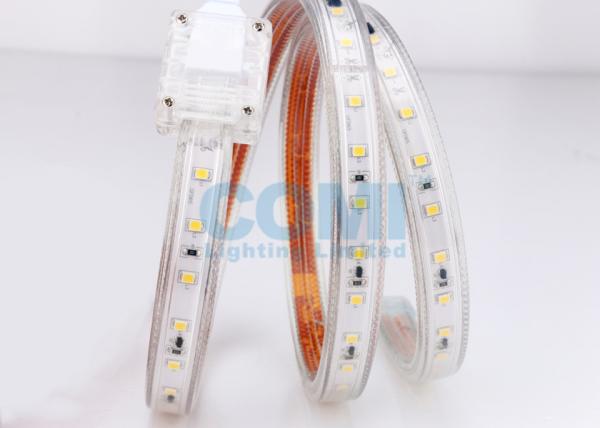 Quality 2Chip - in - 1 2835 75 - 80LM/LED High Voltage LED Strip Light AC Power Direct Input Design for sale