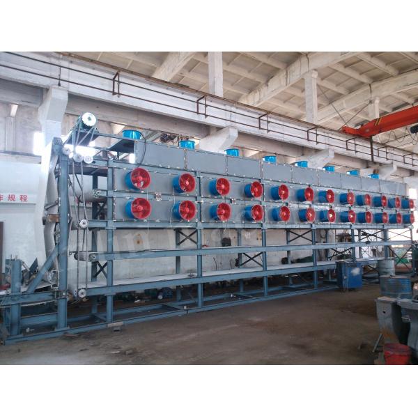 Horizontal Conveyor Belt Rubber Sheet Cooling Machine Electric Powered