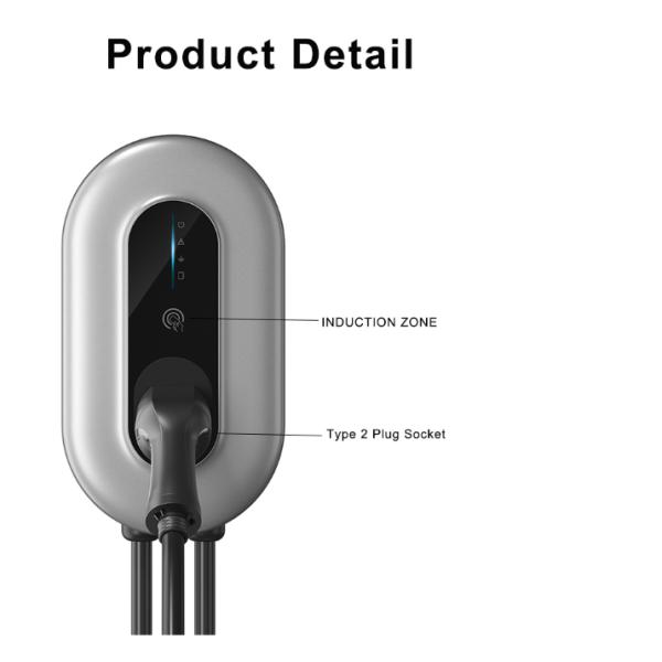 Pole Mount Type 2 EVSE CCS Home Charger EN61851 Standard
