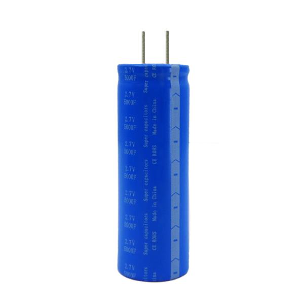 High Energy 2.7V 5000F Radial Super Capacitor Battery Double Electric Layer
