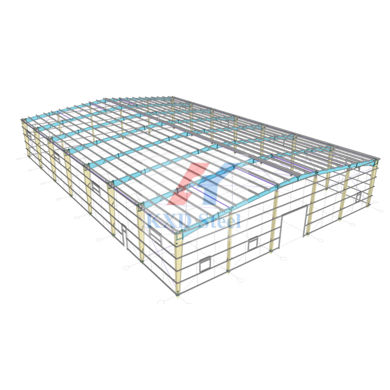 Prefab Steel Office Building for Commercial Use