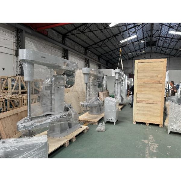 Single Shaft High Speed Paint Disperser Machine 4kw - 15kw High Speed Dissolver Mixer