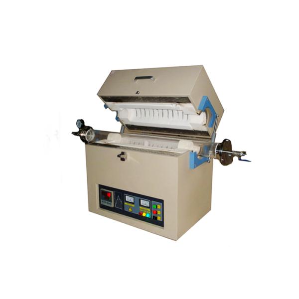 Double Layer Lab Tube Furnace 1200 C With Configuration Molecular Pump