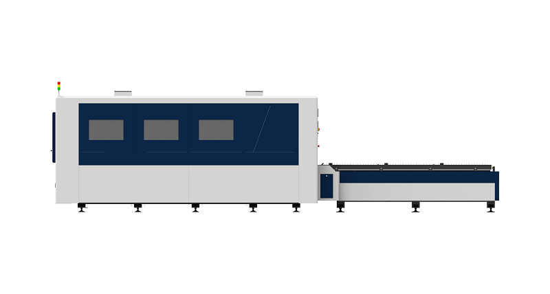 QH - 6015FB High-power Dual-platform Enclosed type Sheet Laser Cutting Machine 6000W - 20KW