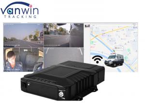 Wholesale 1080P4CH 3G 4G Wifi H.265  Armor truck fleet tracking 4 Channel Mobile DVR from china suppliers