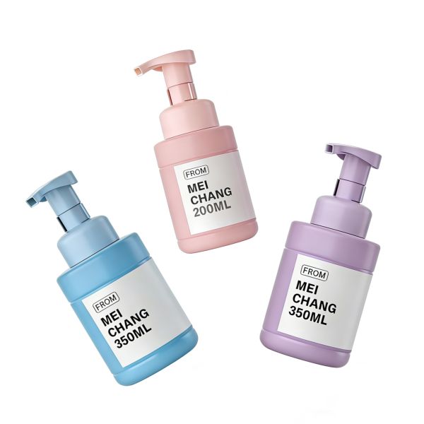 200ml / 350ml Dual-Size Foam Pump Refillable Bottle with Foam Pump Technology and Customizable Branding