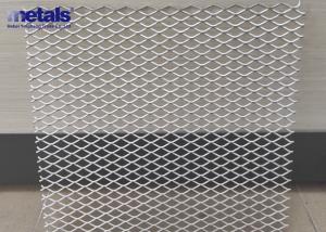 Wholesale Aluminum Expanded Metal Mesh Sheet Screen Flat Heavy Duty from china suppliers