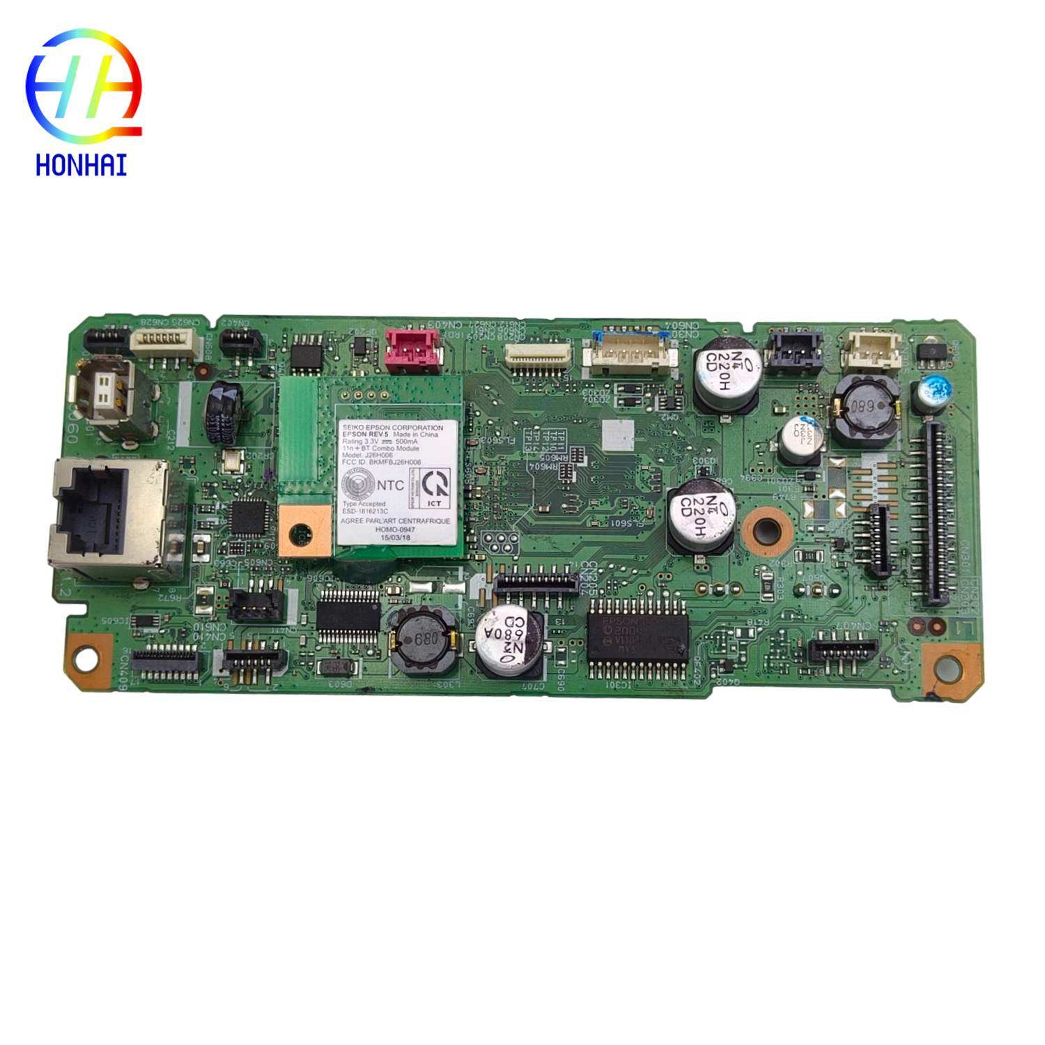 Formatter Board for Epson EcoTank L6490 2218171 2224911 Printer Logic Board