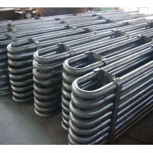 China SS304 Coil Tube Heat Exchanger 50kw Anti Corrosion Finned on sale